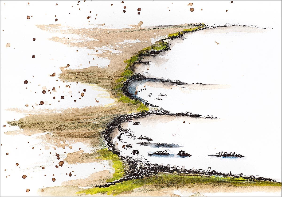 Philippe Quoturel : carte postale "Le petit monde des Opilants" série 2 (2019)