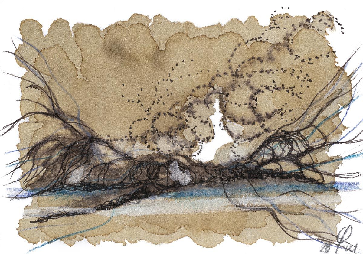 Philippe Quoturel : carte postale "Le petit monde des Opilants" série 3 (2021)